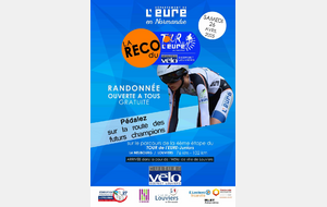 Samedi 26 avril 2025 La randonnée Reco du Tour de l'Eure Juniors