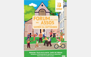 Samedi 6 Septembre 2025 Forum des associations à Bernay
