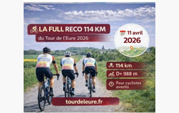 Samedi 11 avril 2026 La reco du Tour de l'Eure Juniors