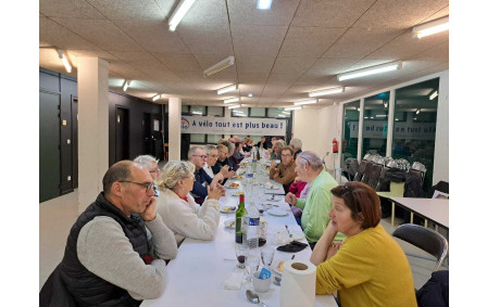 Assemblée Générale du 21 novembre 2025 
Le repas à l'issue de l'assemblée