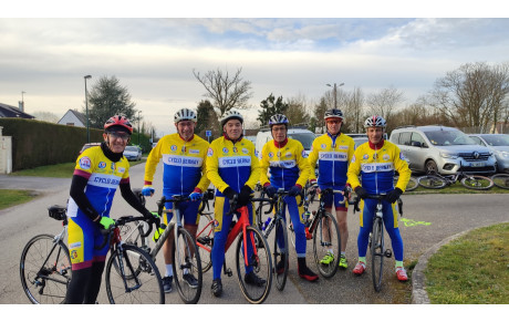 Cyclo à Marolles le 9 mars 2025