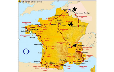 Le défi hors du commun d'un cyclo !