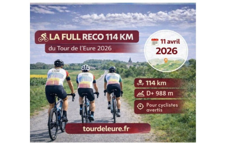 Samedi 11 avril 2026 La reco du Tour de l'Eure Juniors