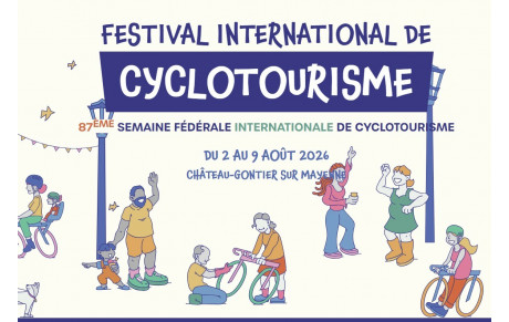 Du Dimanche 2 au 9 Août Semaine Fédérale à Château-Gontier sur Mayenne