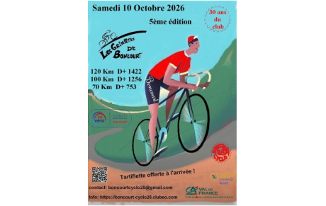 Samedi 10 Octobre 2026 Les Grimpettes de Boncourt