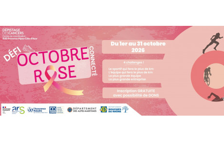 Opération Défi Octobre Rose Connecté