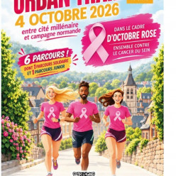 Dimanche 4 octobre 2026 Urban trail à Bernay Octobre rose